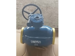 DN250蜗轮式全焊接球阀